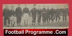 Leicester City Football Club 1950s - Multi Autographed SIGNED - football programme