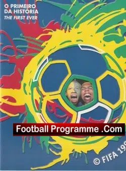 Manchester United in Brazil World Club Cup Final 1999 - football programme