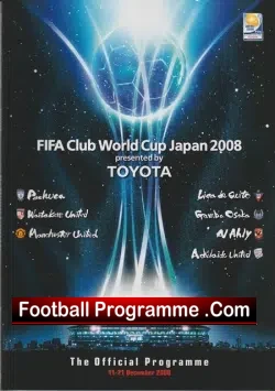 Manchester United Japan Tournament Programme 2008 - football programme
