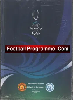 Manchester United v Zenit 2008 – Super Cup Final Monaco
