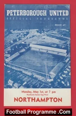 Peterborough United v Northampton Town 1961 – Senior Cup Final
