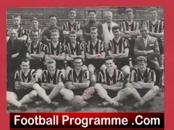 Port Vale Football Club Multi Autographed SIGNED 1957/58 - football programme