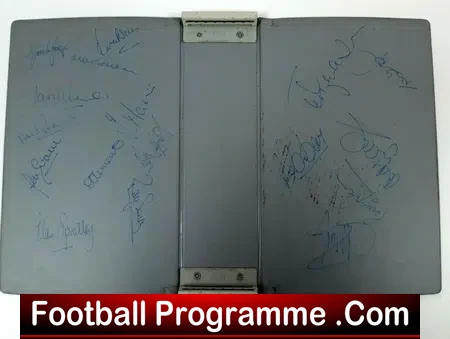 Queens Park Rangers Football Club Multi Autographed 1971 - 1972