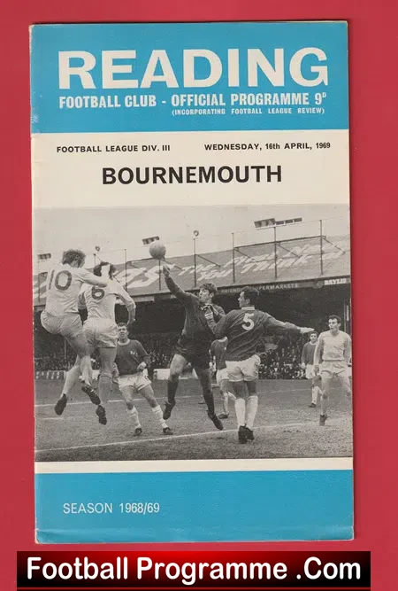 Reading v Bournemouth 1969