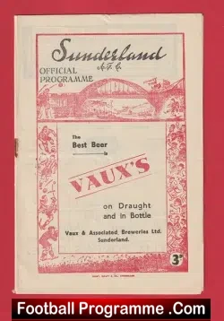 Sunderland v Birmingham City 1949 – 1940s