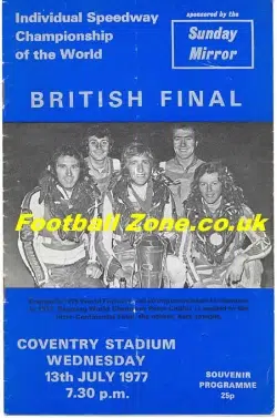 World Championship British Individual Final 1977
