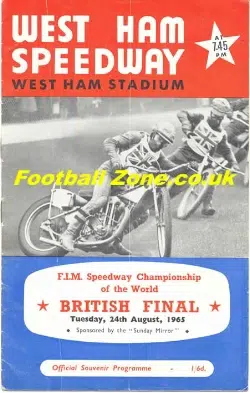 World Speedway Championship British Final 1965
