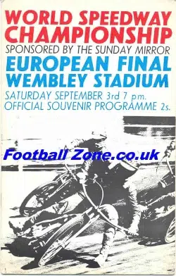 World Speedway Championship European Final 1966