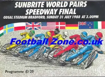 World Speedway Championship European Final 1988