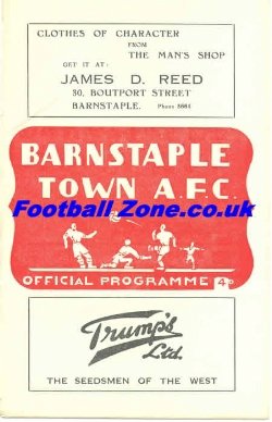 Barnstaple Town v Chipenham 1953