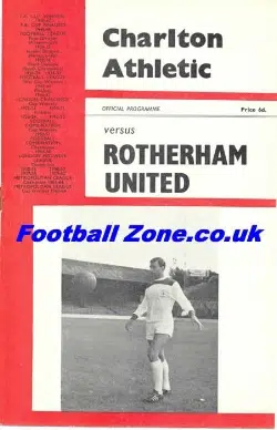 Charlton Athletic v Rotherham United 1965