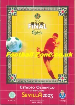 Glasgow Celtic v Porto 2003 – European Cup Final 03