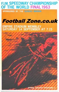World Speedway Championship World Final 1963