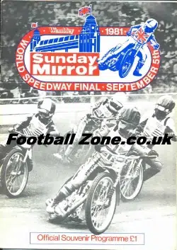 World Speedway Championship World Final 1981