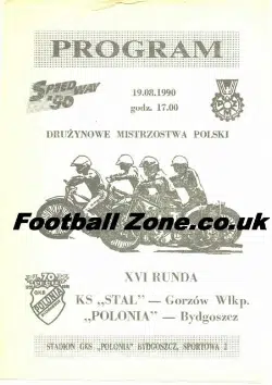 International Speedway Programme 1990