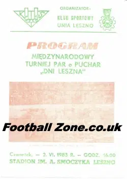 International Speedway Programme 1983