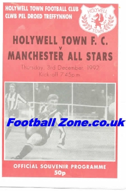 Hollywell Town FC v Manchester All Stars 1992 – Bill Tarmy