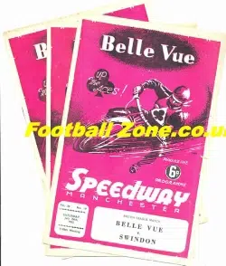 Belle Vue Speedway Pack 3 X 1965’s