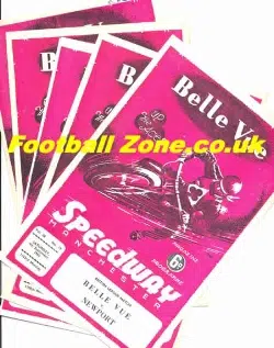 Belle Vue Speedway Pack 5 X 1965’s