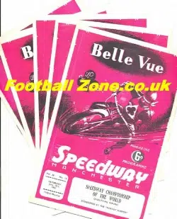 Belle Vue Speedway Pack 5 X 1965’s