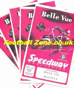 Belle Vue Speedway Pack 5 X 1965’s