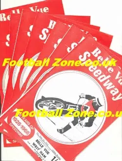 Belle Vue Speedway Pack 8 X 1967’s