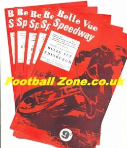 Belle Vue Speedway Pack 4 X 1967’s