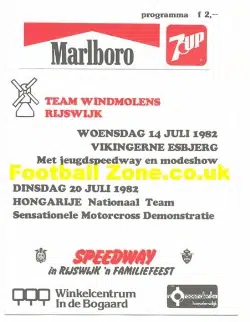 International Speedway Programme 1982