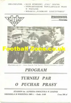 International Speedway Programme 1989