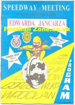 International Speedway Programme 1986