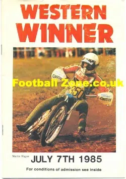 International Speedway Programme 1985