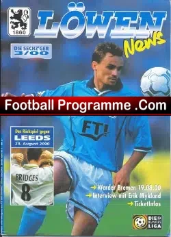 1860 Munich v Leeds United 2000 – Germany
