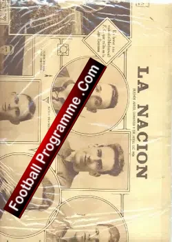 Antique newspaper from Argentina Motherwell Tour America 1928