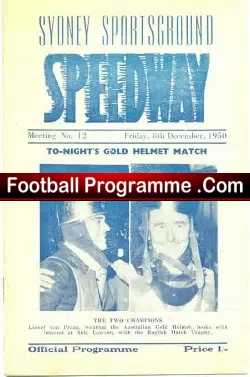 Australia Speedway 1950