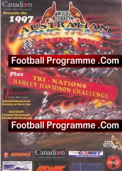 Australia Speedway 1997-  Long Track - speedway programme