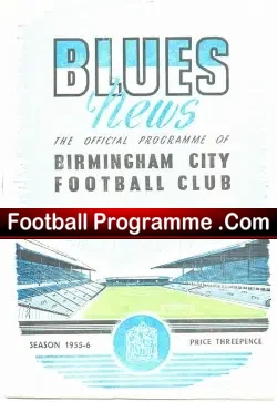 Birmingham City v Chelsea 1955