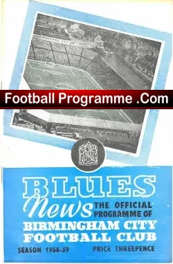 Birmingham City v Chelsea 1959