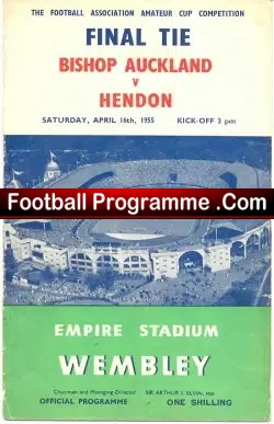 Bishop Auckland v Hendon 1955 – Amateur Cup Final