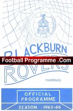 Blackburn Rovers v Blackpool 1966