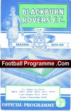 Blackburn Rovers v WBA 1959