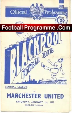 Blackpool v Manchester United 1955