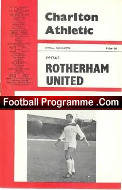 Charlton Athletic v Rotherham United 1965