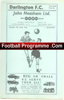 Darlington v Bradford 1964