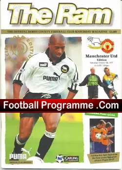 Derby County v Manchester United 1997 – Gold Edition
