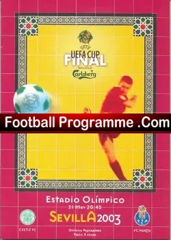 Glasgow Celtic v Porto 2003 – European Cup Final 03