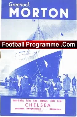 Greenock Morton v Chelsea 1968 – Fairs Cup