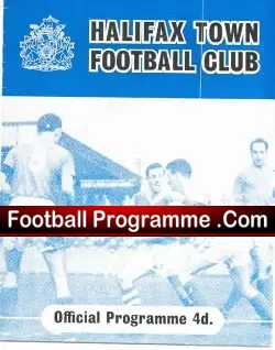 Halifax Town v Crewe Alexandra 1960