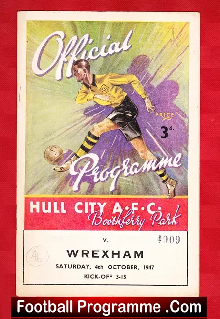 Hull City v Wrexham 1947