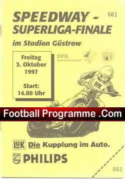 International Speedway Programme 1997