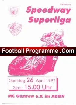 International Speedway Programme 1997